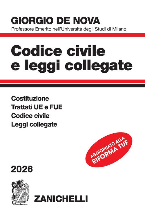 Codice civile e leggi collegate 2025