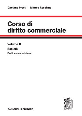 Corso di diritto commerciale