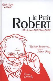 Le petit Robert de la langue française 2020