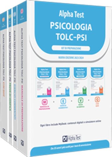 Alpha Test. Psicologia. TOLC-PSI. Kit di preparazione