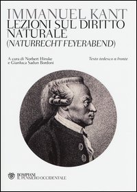 Lezioni sul diritto naturale (Naturrecht Feyerabend). Testo tedesco a fronte