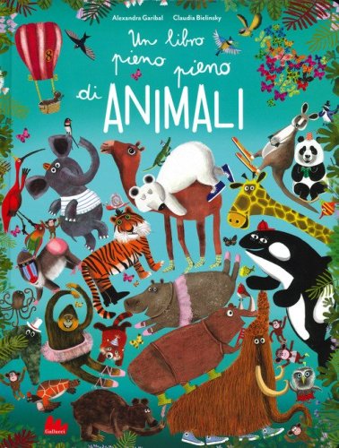 Un libro pieno pieno di animali