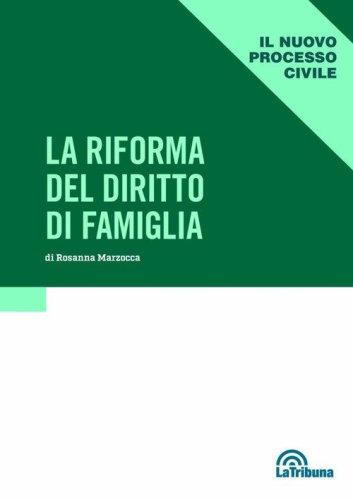 La riforma del diritto di famiglia