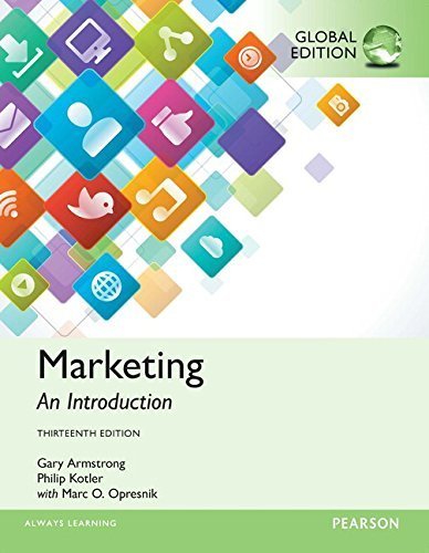 Marketing An Introduction 13 Edizione