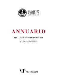 ANNUARIO PER L'A.A. 2011-2012 - XCI dalla fondazione