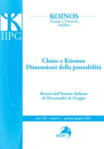 Koinos. Gruppo e funzione analitica