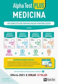 Alpha Test plus. Medicina. Kit completo di preparazione con training online personalizzato