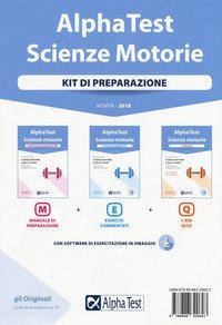 Alpha Test. Scienze motorie. Kit di preparazione