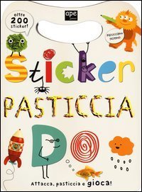 Sticker pasticcia. Con adesivi