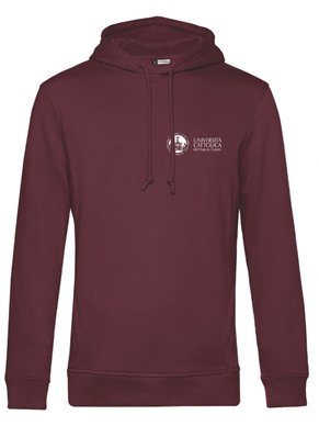Felpa Organic Hooded Burgundy S