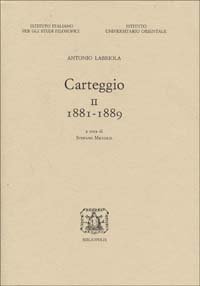 Carteggio. Vol. 2: 1881-1889. - 1881-1889