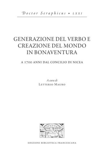 Generazione del verbo e creazione del mondo in Bonaventura