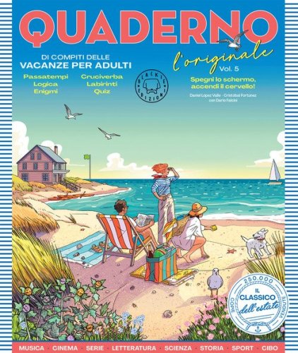 Quaderno di compiti delle vacanze per adulti. L'originale