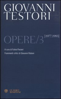 Opere. Vol. 3: 1977-1993. - 1977-1993