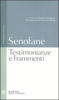 Testimonianze e frammenti - Testo greco a fronte