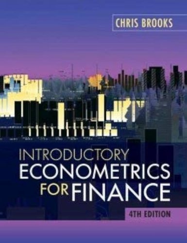 Introductory Econometrics For Finance
