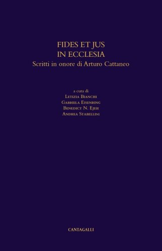 Fides et jus in ecclesia. Scritti in onore di Augusto Cattaneo