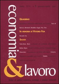 Economia & lavoro (2011) - Vol. 1