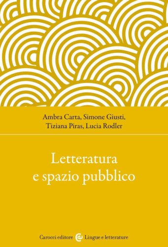 Letteratura e spazio pubblico