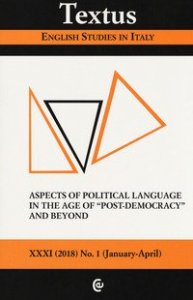 Textus. English studies in Italy