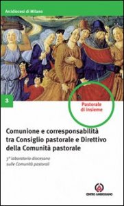 Comunione e corresponsabilit&agrave; tra consiglio pastorale e direttivo della comunit&agrave; pastorale