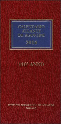Calendario atlante De Agostini 2014. Con aggiornamento online