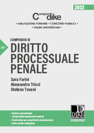 Compendio di diritto processuale penale