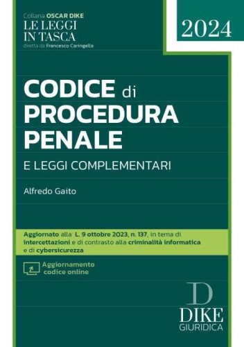 Codice di procedura penale e leggi complemetari