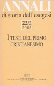 Annali di storia dell'esegesi (2005). Vol. 22/2