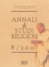 Annali di studi religiosi (2007). Vol. 8