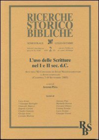 Ricerche storico bibliche (2007) - Vol. 2
