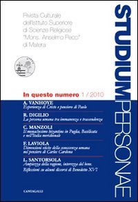 Studium personae. Rivista culturale dell'Istituto superiore di scienze religiose Mons. A. Pecci di Matera