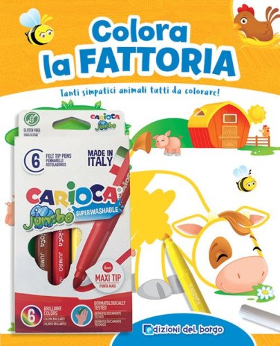 Colora la fattoria. Tanti simpatici animali tutti da colorare!