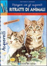 Ritratti di animali. Dipingere con gli acquerelli