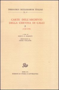 Carte dell'Archivio della Certosa di Calci
