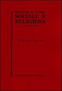 Ricerche di storia sociale e religiosa