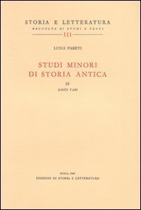 Studi minori di storia antica