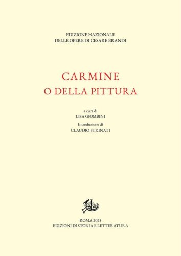 Carmine o della pittura