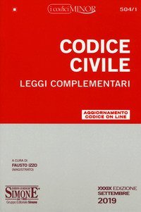 Codice civile e leggi complementari. Ediz. minor