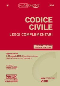 Codice civile. Leggi complementari