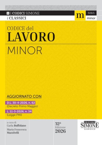 Codice del lavoro Minor 2026