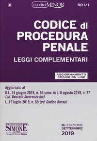 Codice di procedura penale e leggi complementari. Ediz. minor