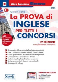 La prova di inglese per tutti i concorsi