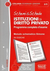 Schemi & schede di istituzioni di diritto privato. Programma completo d'esame