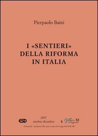 I sentieri della riforma in Italia