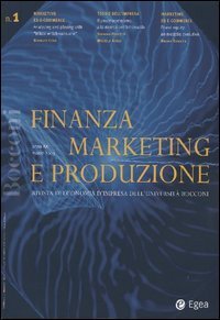 Finanza marketing e produzione