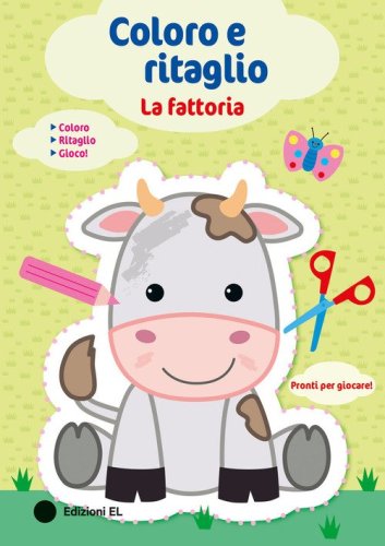 La fattoria. Coloro e ritaglio