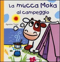 La mucca Moka al campeggio