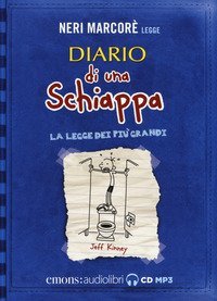 Diario di una schiappa. La legge dei pi&ugrave; grandi letto da Neri Marcor&egrave;. Audiolibro. CD Audio formato MP3