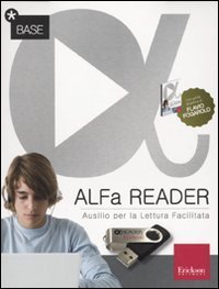 ALFa Reader Base (KIT: libro e chiavetta USB). Ausilio per la lettura facilitata. Lettore vocale